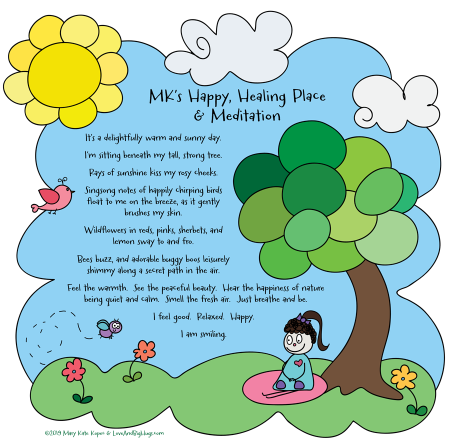 Create your very own happy healing place toolbox of goodness. Mary Kate Kopec.  Love and Big Hugs